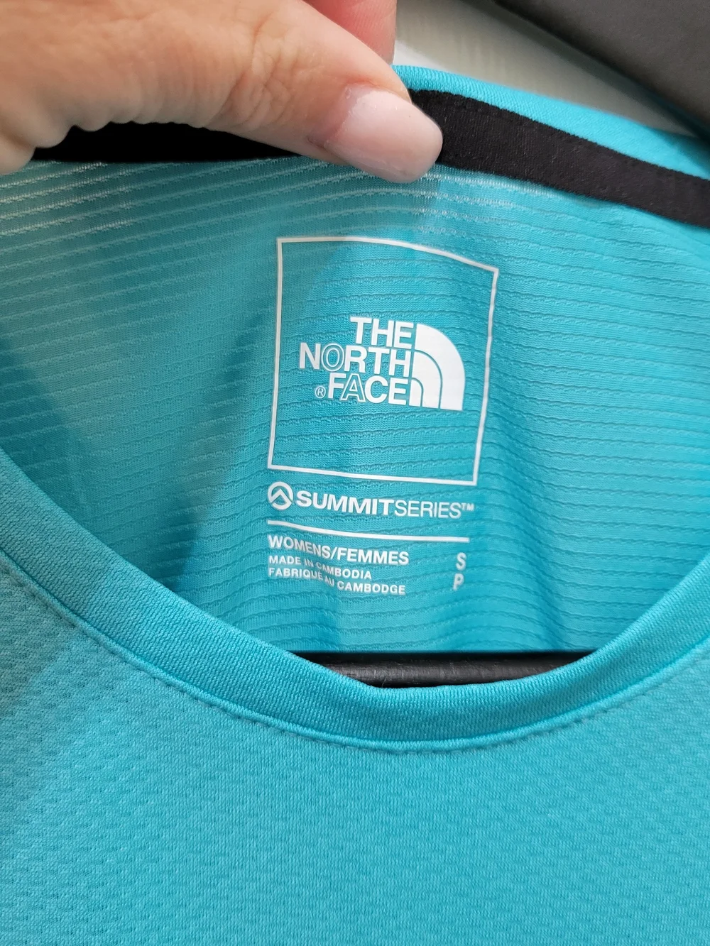 The North Face Women's Short-Sleeve Summit Series Crew Tee — Glacier Blue - Picture 3 of 13